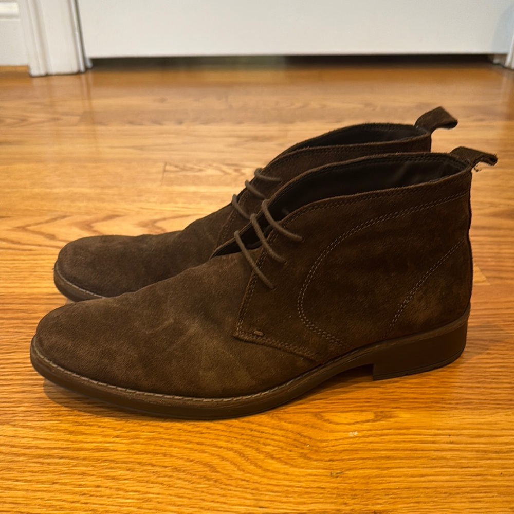 Nordstrom Brown Suede Chukka Boots - Picture 5 of 8